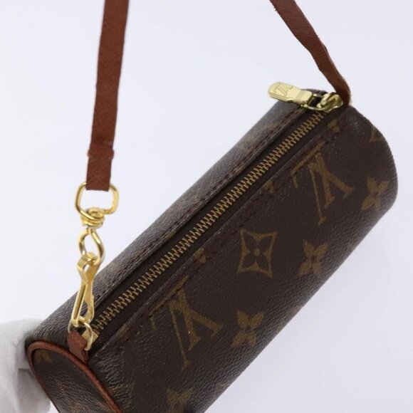 LOUIS VUITTON Monogram Papillon Pouch LV Auth 138782 - Picture 7 of 16